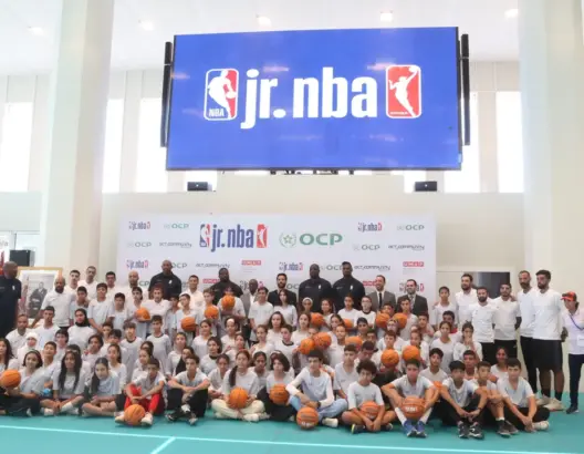 الـ OCP و NBA تطلقان برنامجا لتنمية ممارسة لعبة كرة السلة وسط الشباب المغربي