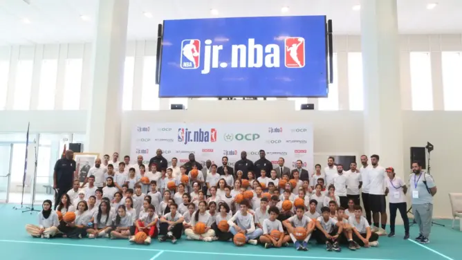 الـ OCP و NBA تطلقان برنامجا لتنمية ممارسة لعبة كرة السلة وسط الشباب المغربي