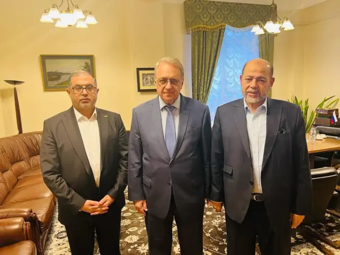 حماس تلتقي بمسؤولين روس وتؤكد: إسرائيل قتلت 50 رهينة منذ بداية الحرب