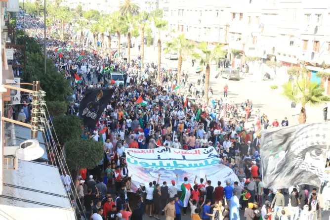 أزيد من 130 مظاهرة بمدن المملكة تضامنا مع غزة.. واستعدادات لمسيرة وطنية بطنجة