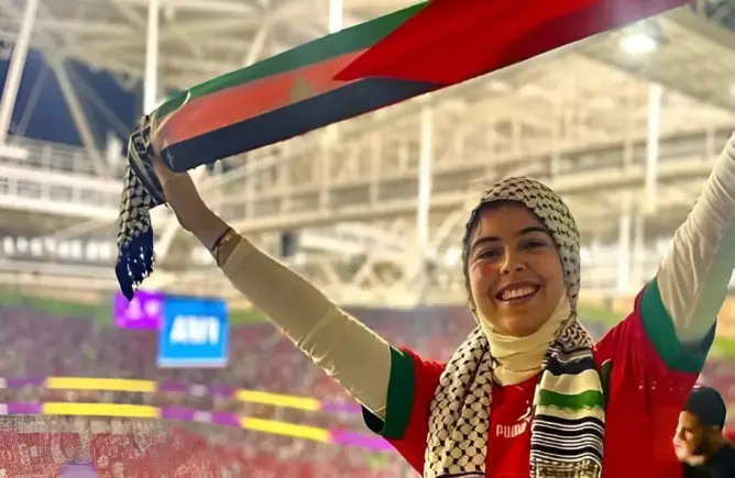 الأمن يقدم روايته لمنع سيدة من ولوج “دونور” بسبب الكوفية الفلسطينية