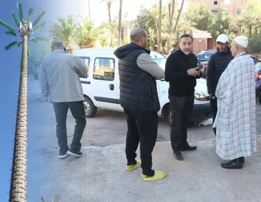 ساكنة حي السملالية بمراكش تعترض على لاقط هوائي لشركة أورونج يبعد فقد ب10 أمتار عن المنازل
