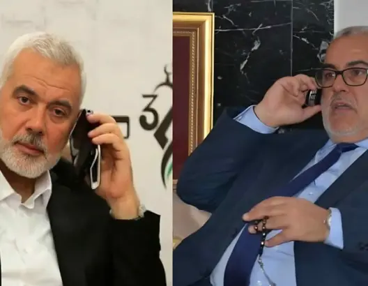 هنية يدعو بنكيران للإسهام في إغاثة سكان غزة والضغط لوقف العدوان والتطبيع