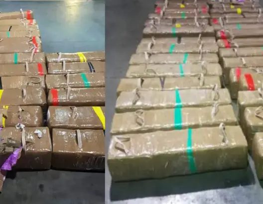 إحباط تهريب 1.4 طن من المخدرات بميناء طنجة المتوسط (صور)
