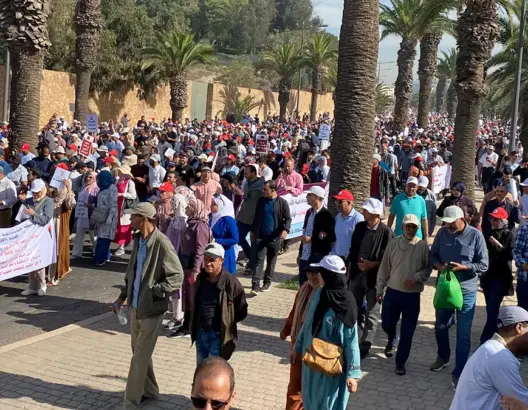 أساتذة سوس يصعِّدون ضد “نظام بنموسى” (فيديو)