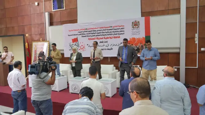 إعلاميون ينظمون قافلة للتضامن مع ضحايا تفجيرات السمارة