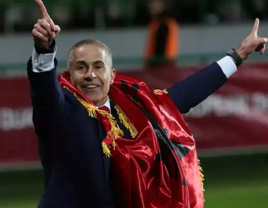 مدرب ألبانيا: المغرب سيكون مرجعا لنا في “اليورو”.. وما قدمه في المونديال خيالي