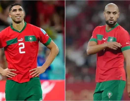 في غياب بونو والنصيري.. حكيمي وأمرابط في تشكيلة إفريقيا لسنة 2023