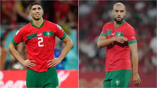 في غياب بونو والنصيري.. حكيمي وأمرابط في تشكيلة إفريقيا لسنة 2023