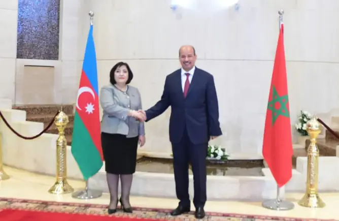 ميارة يتباحث مع رئيسة الجمعية الوطنية لجمهورية أذربيجان