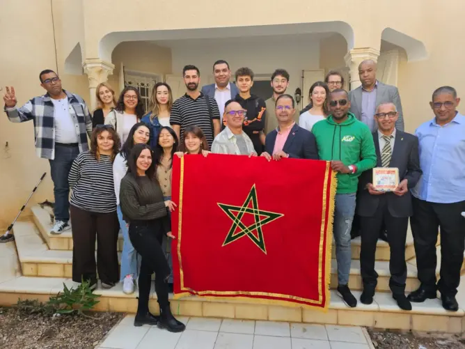 جمعية البناة تقوم بزيارة تاريخية لتونس وتفتتح مسار الاندماج الجمعوي المغاربي