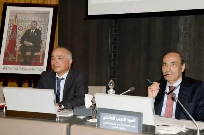 الحبيب المالكي وشكيب بنموسى