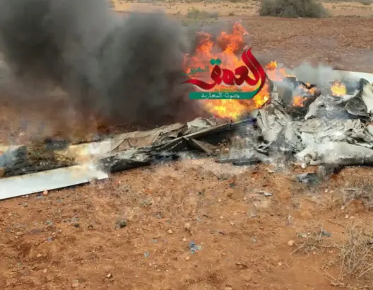 سقوط طائرة محملة بالمخدرات تستنفر سلطات زايو (صور)