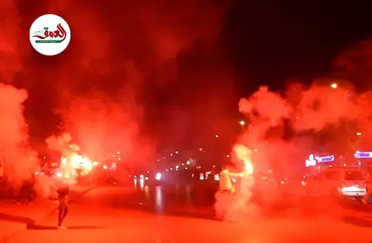 أنصار المغرب الفاسي يضيئون سماء طريق صفرو