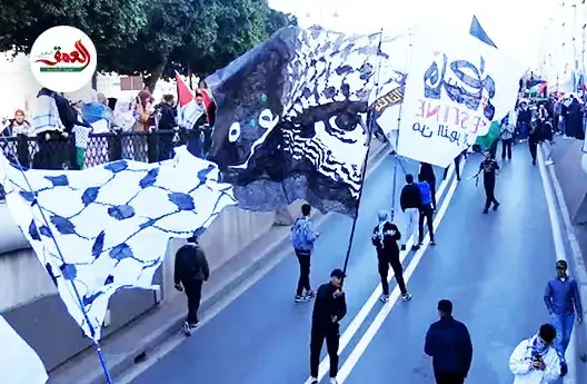 مسيرة حاشدة لإسقاط التطبيع