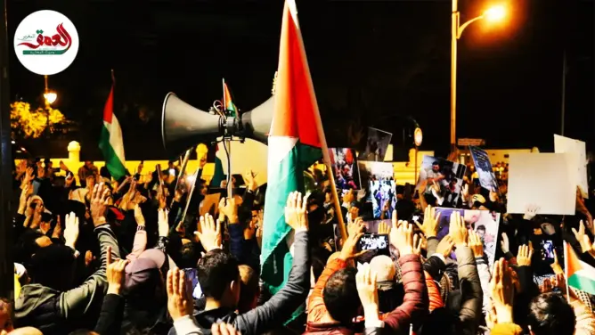 طنجاويون يؤدون قسم الوفاء لفلسطين ليلة رأس السنة