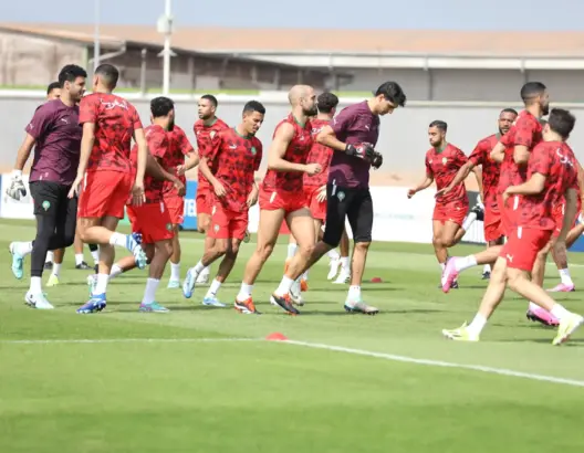 بعناصر مكتملة.. المنتخب المغربي يختتم تحضيراته لمواجهة زامبيا