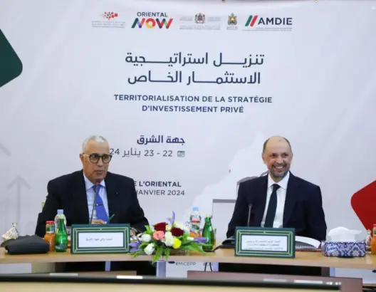 الاستراتيجية الوطنية لتنمية الاستثمار.. الجزولي يسلط الضوء على مكانة جهة الشرق