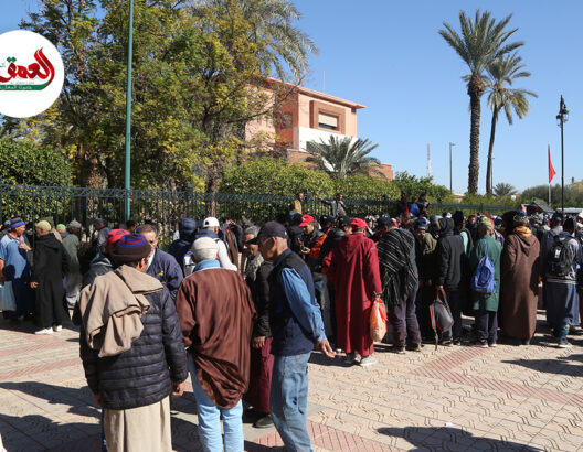لم يصلهم الدعم.. ضحايا الزلزال من إقليم شيشاوة يحتجون أمام ولاية مراكش ضد إقصائهم من الدعم المالي