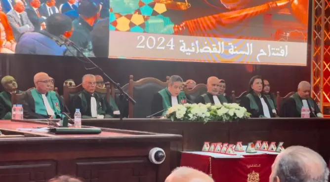 افتتاح السنة القضائية 2024 بالبيضاء.. ورئيس محكمة الاستئناف: 19 ألف ملف مخلف من 2023