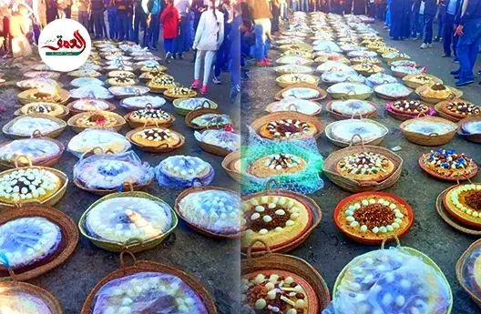 تاونات.. عادة سنوية فريدة لصلة الرحم والترحم على الأجداد