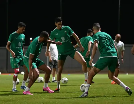 وسط غياب زياش وبوفال .. كتيبة الركراكي ترفع درجة استعداداتها لمواجهة جنوب إفريقيا
