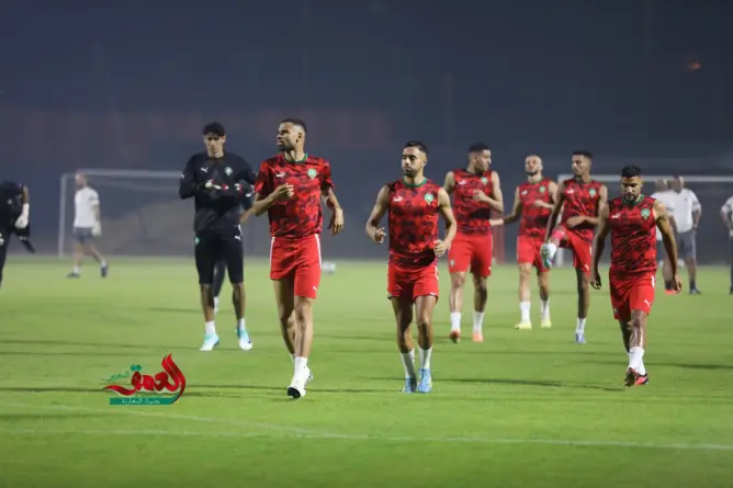 الأسود تنهي استعداداتها لمواجهة جنوب إفريقيا وزياش يكتفي بتداريب فردية