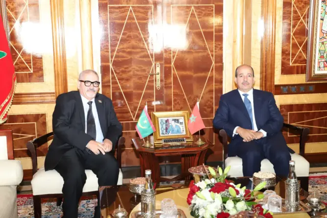 لقاء بين ميارة وسفير موريتانيا بالمغرب يؤكد على العلاقة المتجذرة بين البلدين