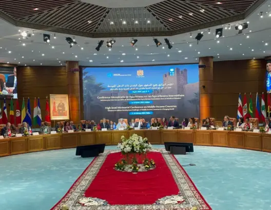 انطلاق أشغال المؤتمر الوزاري رفيع المستوى حول البلدان ذات الدخل المتوسط بالرباط