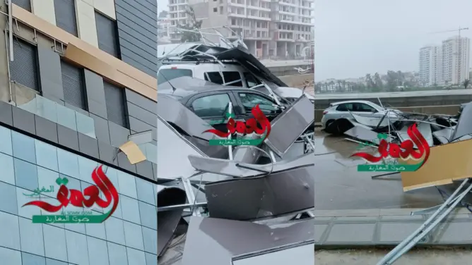 الرياح القوية تفضح هشاشة عمارات حديثة الإنشاء بطنجة ومختص في التعمير يوضح