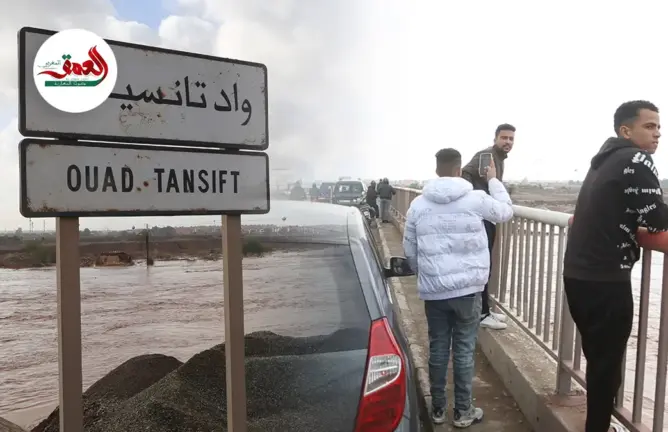 بعد أمطار الخير .. ازدياد حمولة وادي تانسيفت يسعد السكان والفلاحين بمراكش
