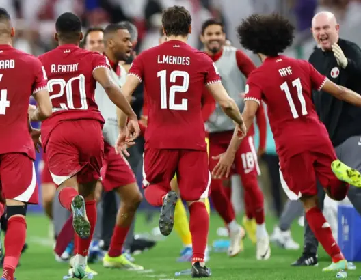 بثلاث ضربات جزاء.. قطر تهزم الأردن وتحافظ على لقبها الآسيوي