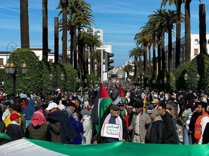 تخليدا لـ”طوفان الأقصى”.. هيئات مغربية تحشد لمسيرة وطنية دعما لفلسطين ولبنان