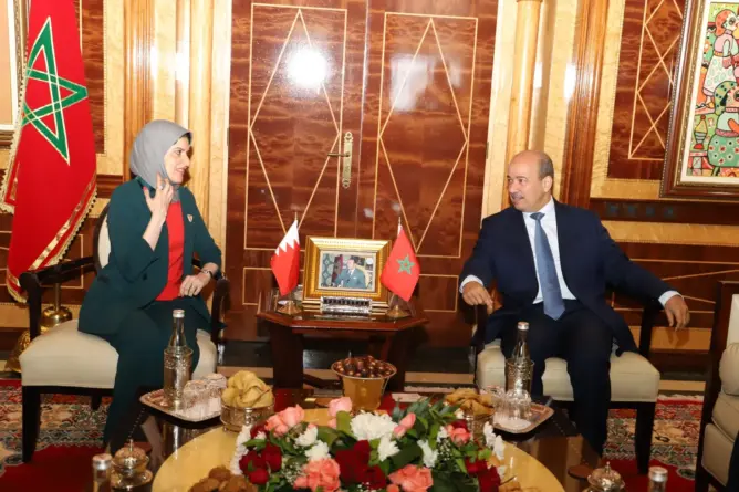 ميارة يستقبل نظيرته البحرينية ويوقعان مذكرة تفاهم لتعزيز التعاون البرلماني
