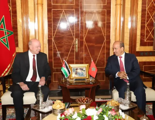 ميارة يستقبل نظيره الأردني ويشددان على تسريع وتيرة التعاون البرلماني