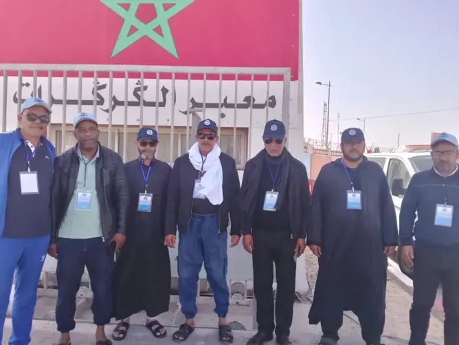 نقابة مخاريق تؤسس مكتبا نقابيا للنقل الطرقي بمعبر الكركرات