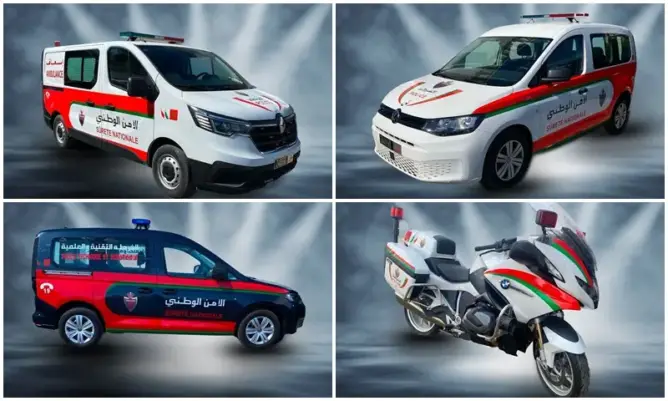 مديرية الأمن.. تحديث أسطول مركبات الشرطة بحوالي 600 مركبة جديدة (صور)