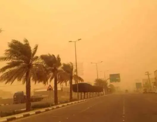 نشرة إنذارية.. رياح قوية وتطاير للغبار بعدد من أقاليم المملكة