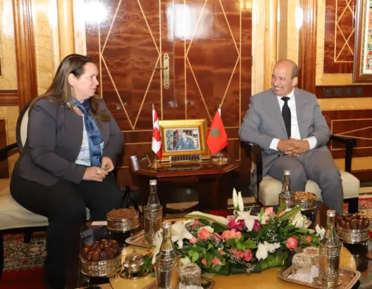 ميارة يستقبل السفيرة الكندية بالمغرب.. والأخيرة تبدي إعجابها بالتطور الذي شهدته المملكة