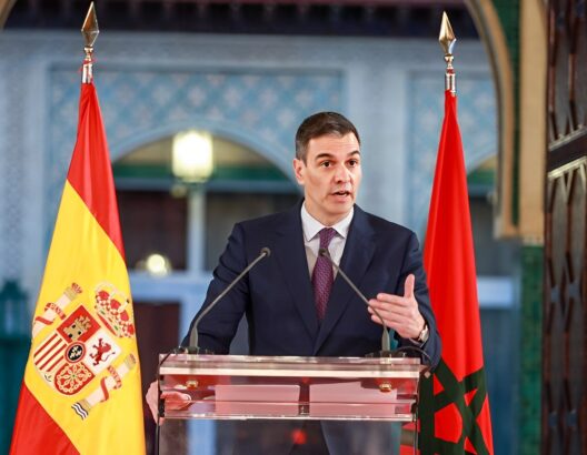 بيدرو سانشيز الملك محمد السادس المغرب إسبانيا