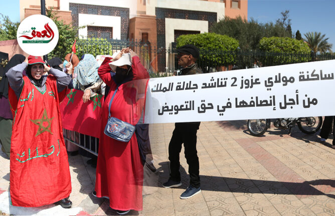 عشرات الأسر من سكان الصفيح بمراكش يطالبون بإنصافهم وينددون بالإقصاء والحكرة