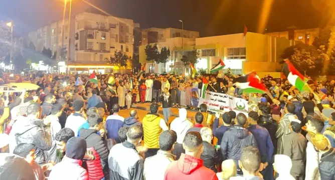 المغاربة يواصلون التنديد بتجويع سكان غزة.. أزيد من 125 مظاهرة في يوم واحد (صور)