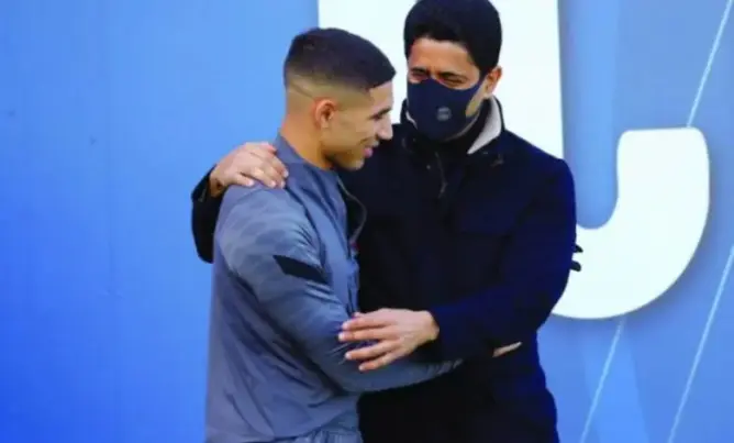 الخليفي يرفض فكرة بيع حكيمي لريال مدريد ويخطط لتجديد عقده حتى 2028