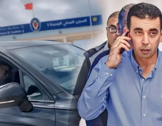 الحيداوي يغادر أسوار السجن بعد حبسه 8 أشهر في قضية “تذاكر مونديال قطر” (فيديو)