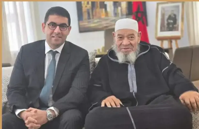 بنسعيد يستقبل بلخياط.. ويؤكد: أبواب الوزارة مفتوحة دوما لأعمدة الفن