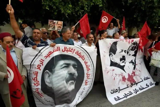 الإعدام لـ4 أشخاص في ملف اغتيال شكري بلعيد.. و”النهضة”: دليل على براءتنا