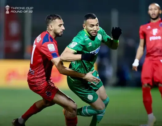 الرجاء الرياضي يتجاوز عقبة أولمبيك آسفي ويبلغ ثمن نهائي كأس العرش