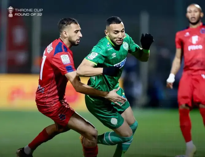 الرجاء الرياضي يتجاوز عقبة أولمبيك آسفي ويبلغ ثمن نهائي كأس العرش