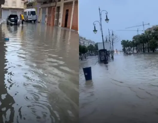 الفياضانات تكشف هشاشة البنية التحتية بمدينة طنجة (صور)