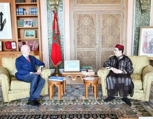 بوريطة يستقبل دي مستورا بالرباط ويؤكد: لا حل لنزاع الصحراء خارج إطار الحكم الذاتي